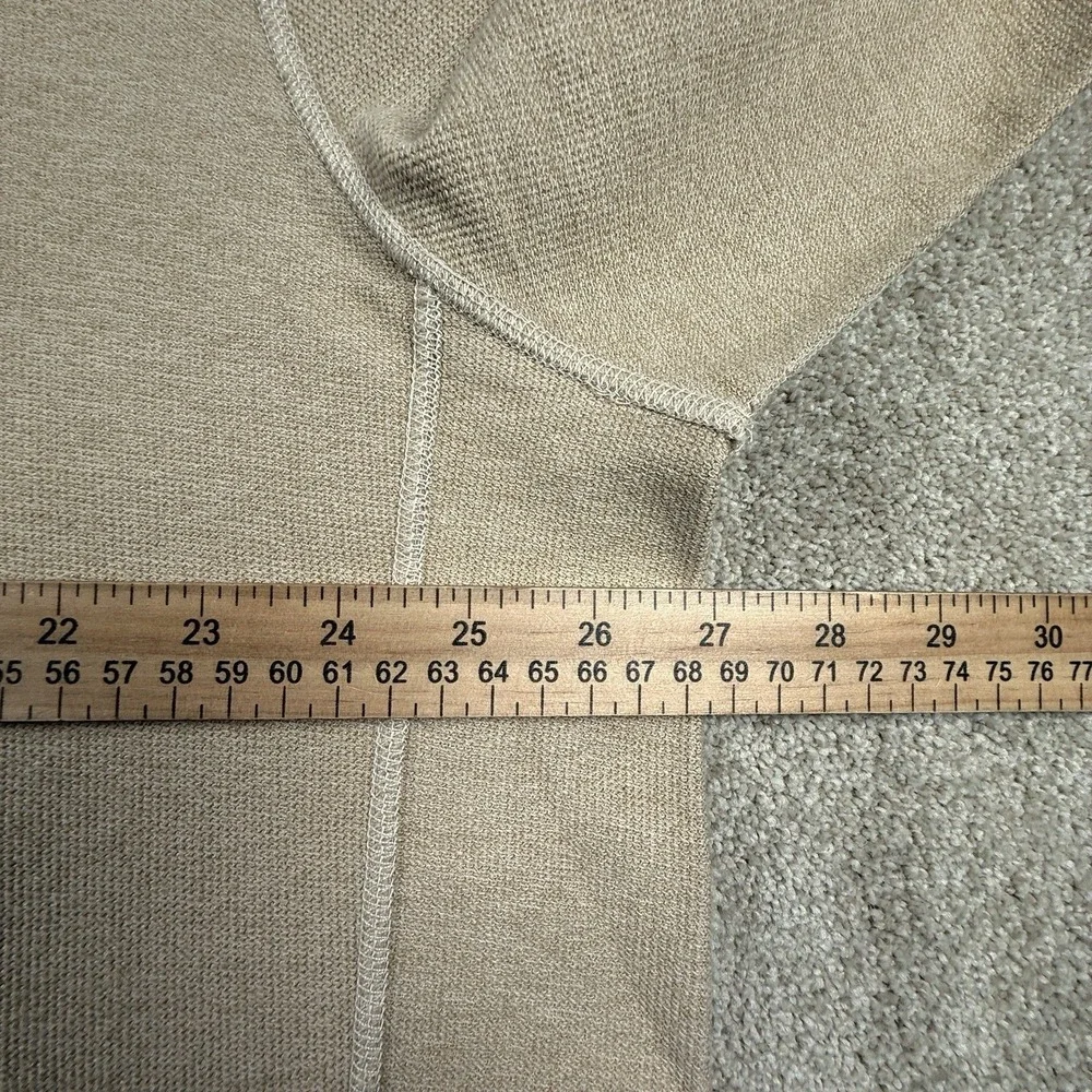 Tommy Bahama Bayview 1/2 Zip Reversible Pullover Sweater Men's XXL Tan
